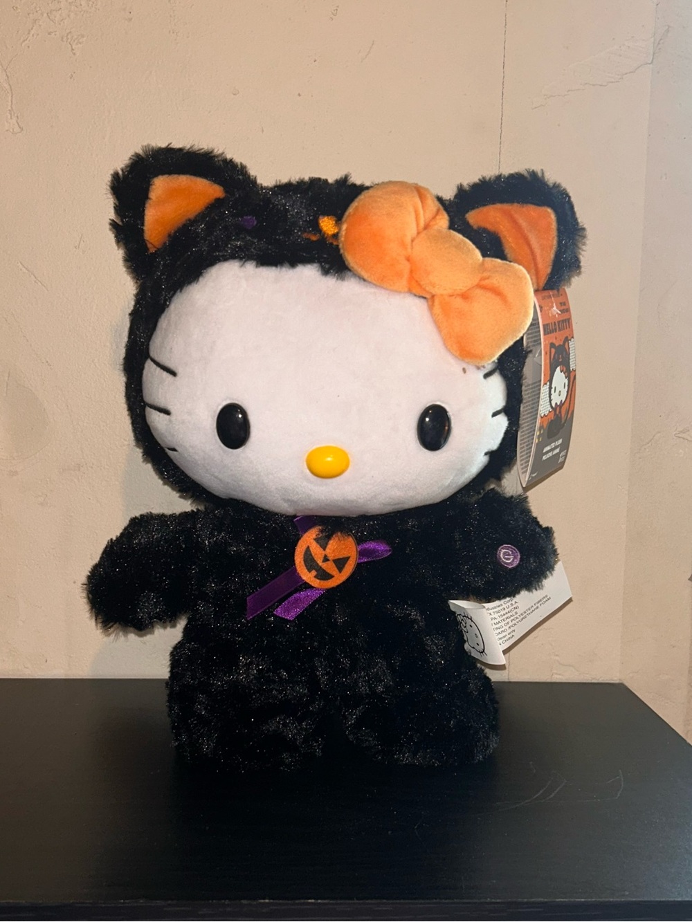 HELLO KITTY Halloween 12in Animated Plush Greeter Made By Sanrio NWTS